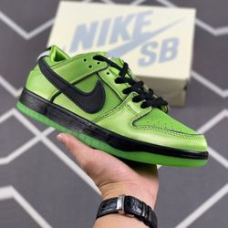 Nike SB Dunk Low Th Powerpuff Girs Buttercup