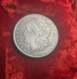 1891 CC Morgan Silver Dollar Very Fine
