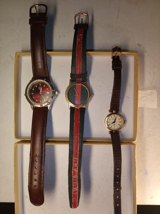 3 Designer Watches