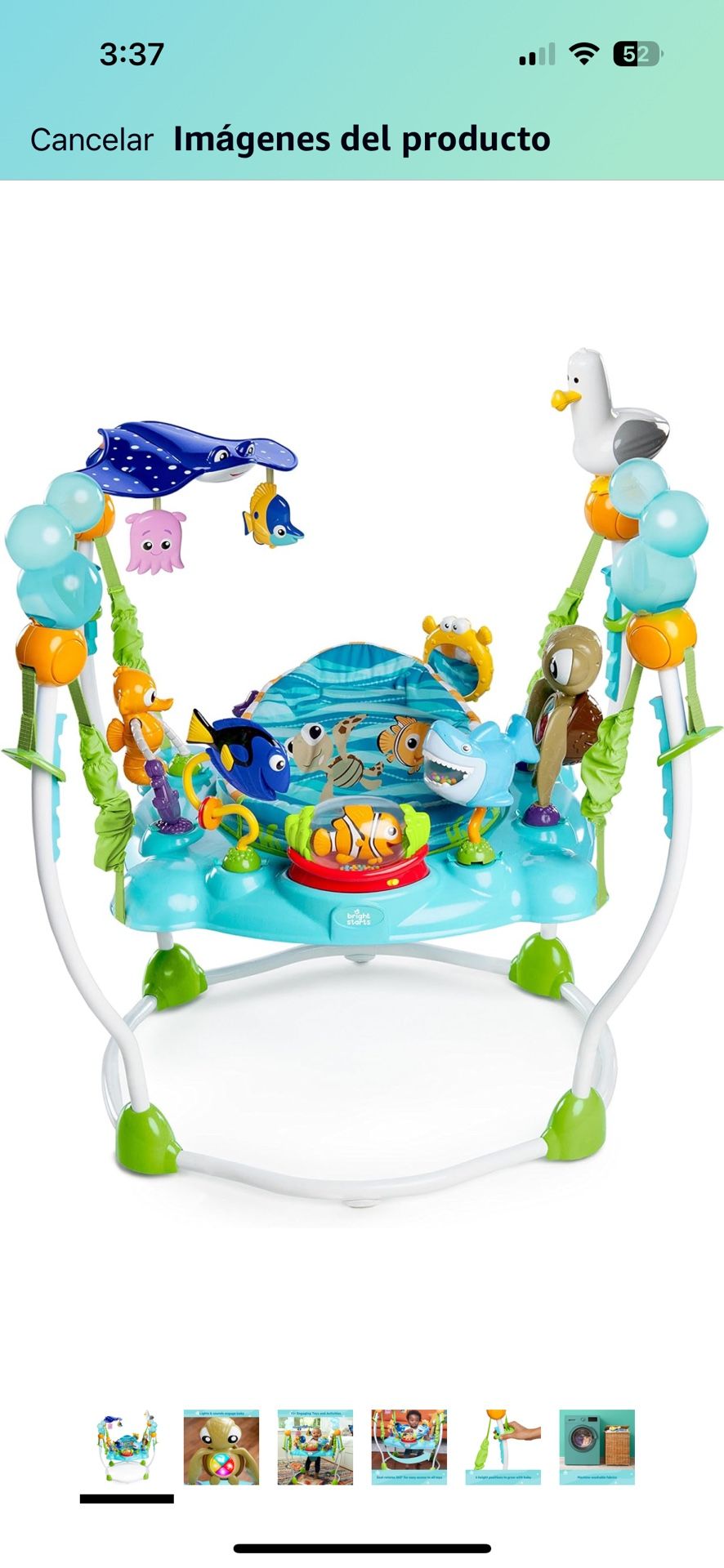 Jumper Baby Finding Nemo / Bronceador De Bebe