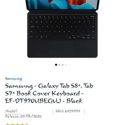 Book Cover Keyboard Tab S8 Plus