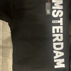 Fox Brand Amsterdam Black XL Tee Shirt