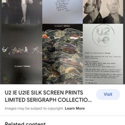 U2 serigraphs