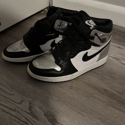 Nike Jordan silver Toes