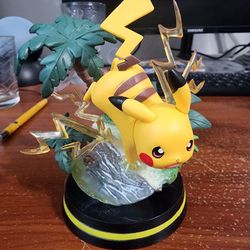 Pokemon Pikachu Figure Statue Display