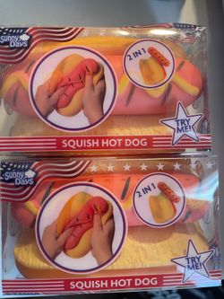 Hot dog 🌭 squishy ￼Sunny Days