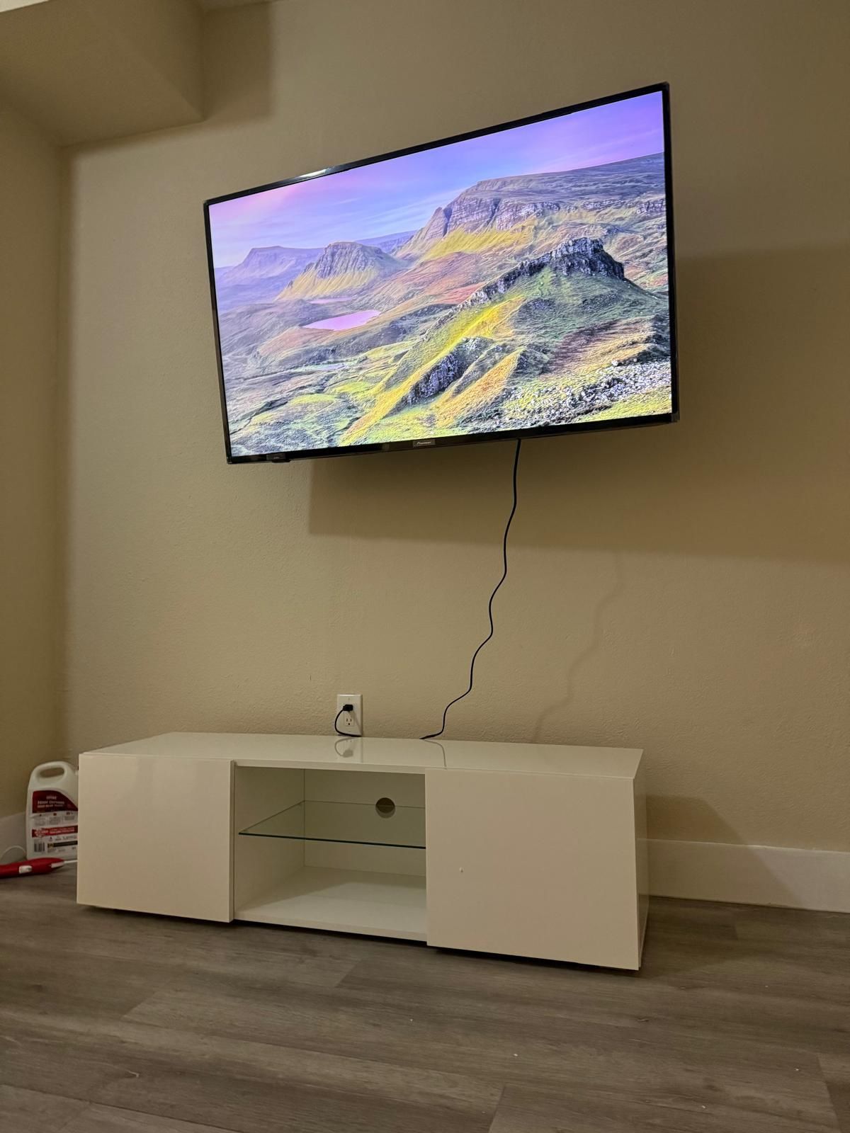 New Tv stand in the box