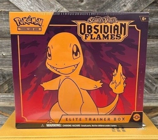 Pokemon Obsidian Flames ETB Pokemon Elite Trainer Box