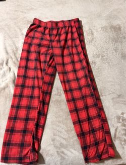 Red Plaid Pajama Lounge Pant