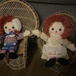 Raggedy Ann&andy Sweet Dreams Reversible Dolls