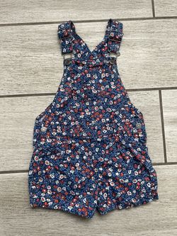 Oshkosh Girls Shorts Overalls