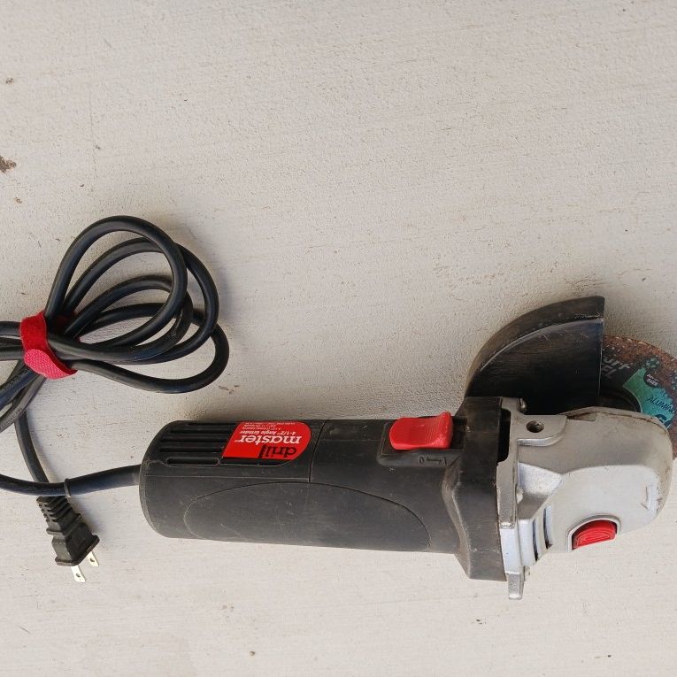 4.3 Amp, 4-1/2 in. Angle Grinder with Slide Switch