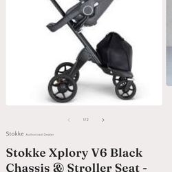 Stokke Xplory Grey Chassis & Stroller Seat 