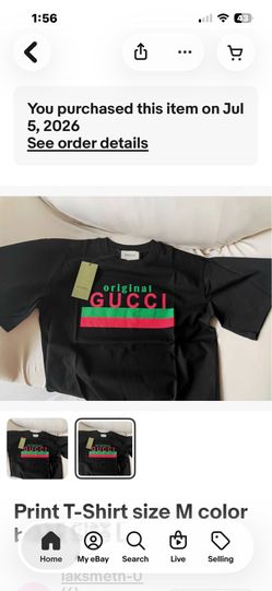 Gucci Mens print shirt