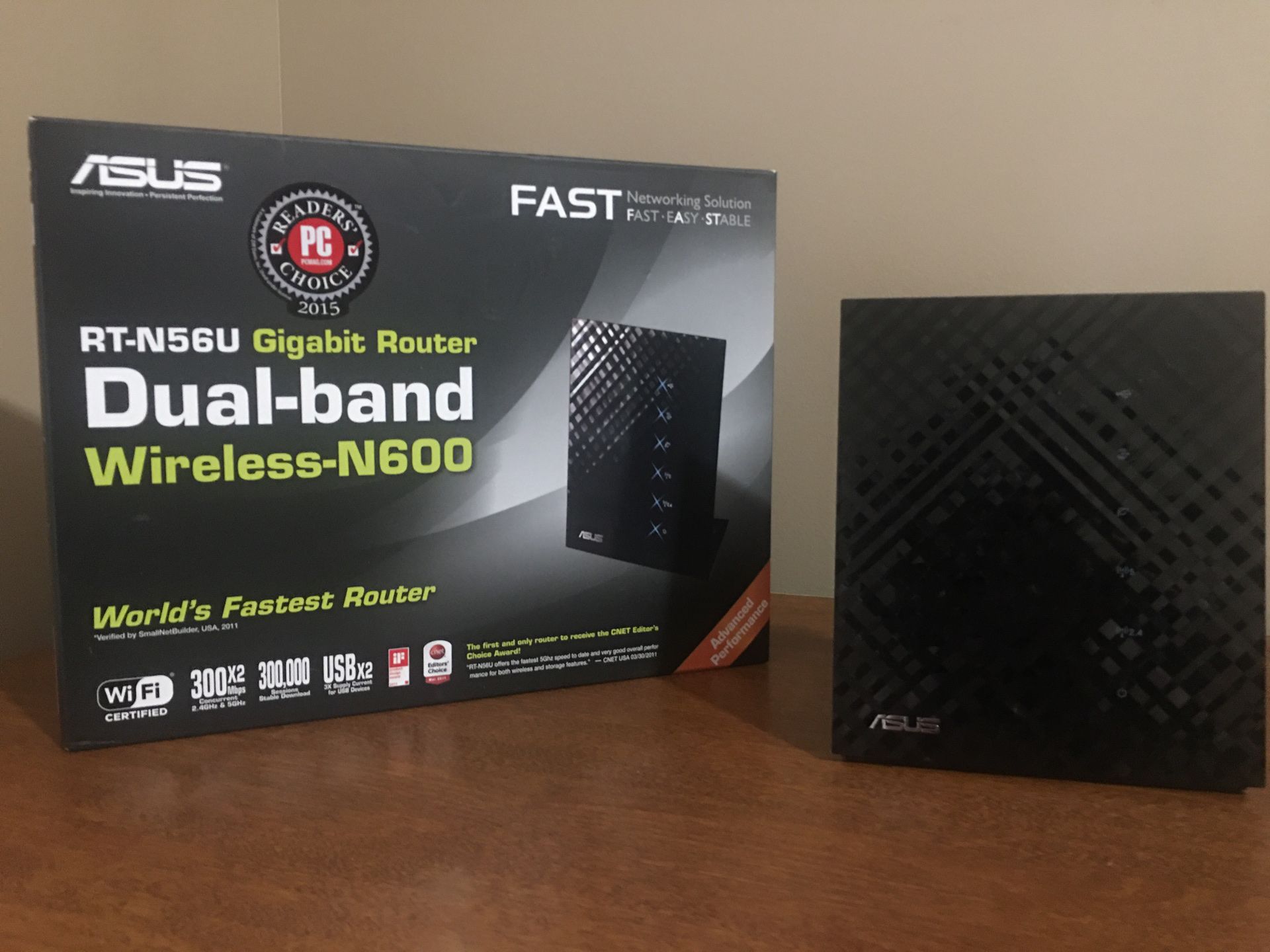 Asus dual band N600 Gigabit router