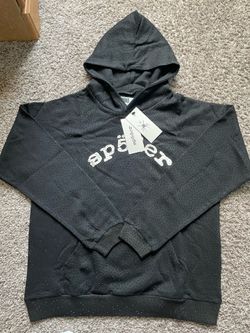 Black worldwide spider “VVS” hoodie