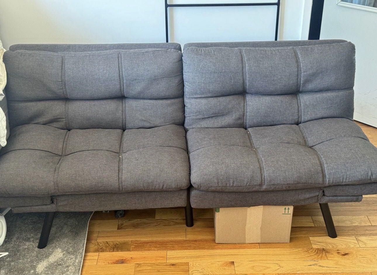 Grey Adjustable Couch !! (Delivery Available)