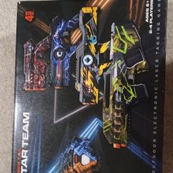 4 Player Lazer Tag With Chest Plates