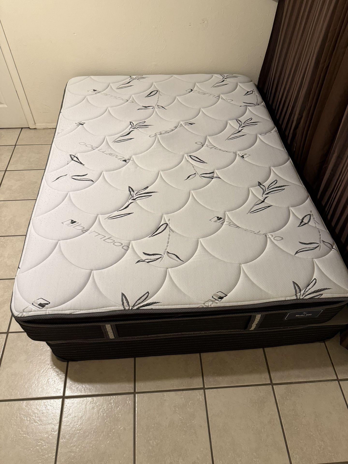Full Mattress with Box Spring