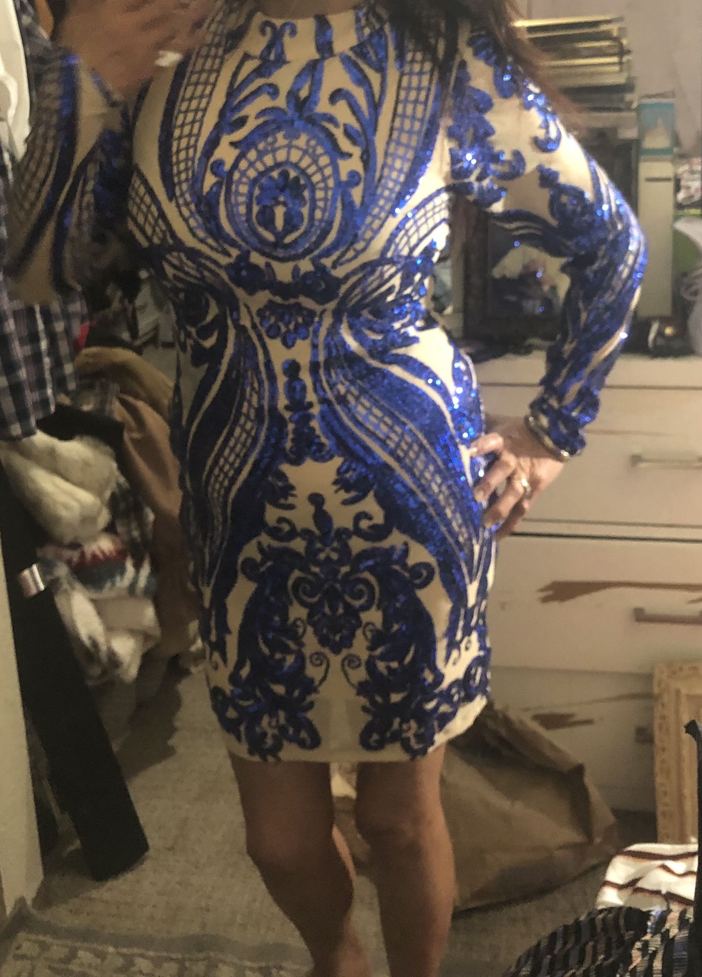 Dress With Sequence.