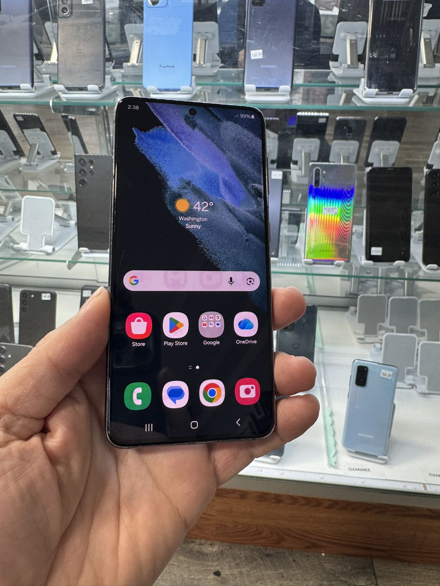 Unlocked Samsung S21 Desbloqueado