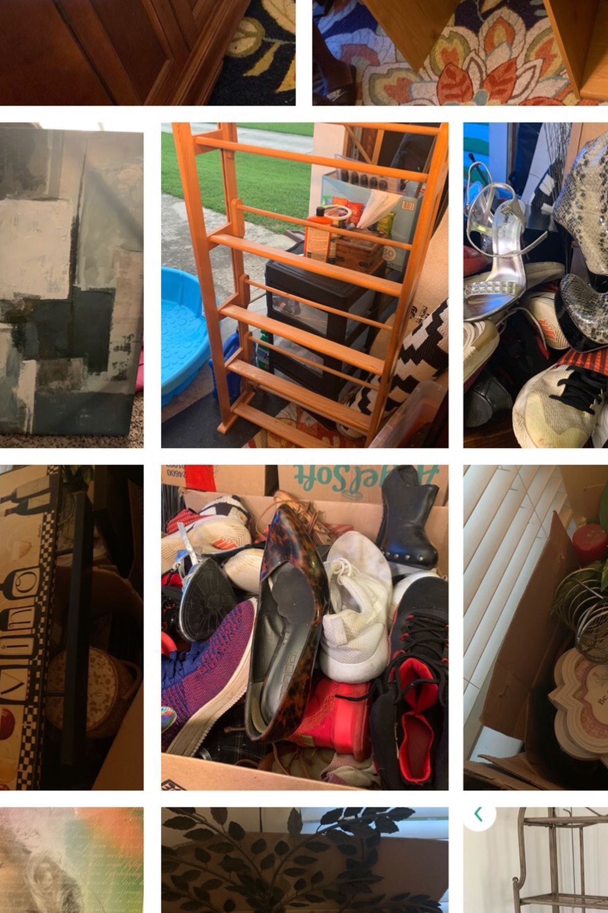 Home Decor, Clothes and Shoes