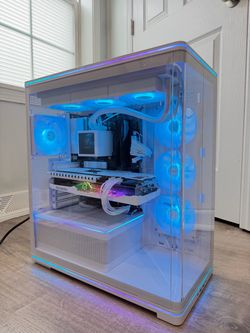 White High End Gaming PC | Ryzen 7 7800X3D | RX 7900 XT 20GB | 32GB DDR5 | 1TB NVMe | WiFi | 360mm