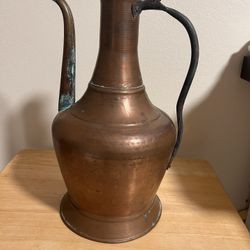 Copper Water Container Hand Made 