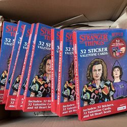 Stranger Things Valentines Cards