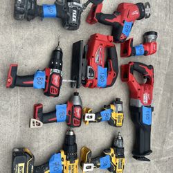 Tools Dewalt & Milwaukee  & Flex 24 V