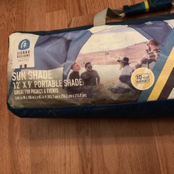 Sun Sade 12’x9’ Portable Shade  (Sierra Designs) 