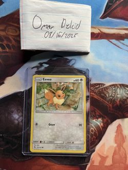 Eevee β 155/214 Letβs Play (Cracked Ice Holo)