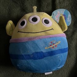 Disney Pixar Toy Story 3 Eyed Alien 7” Squishmallow NWT