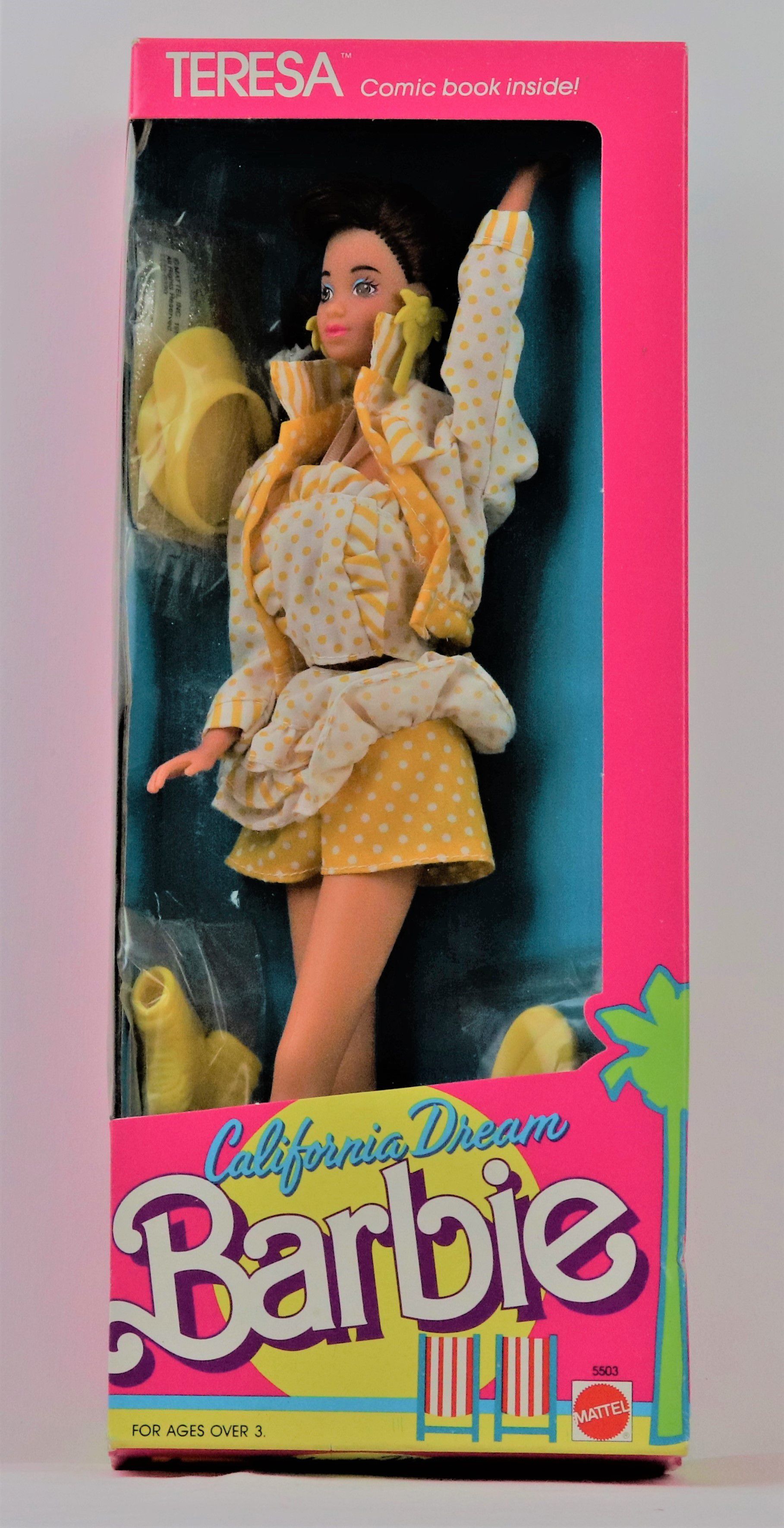 Vintage Teresa California Dream Barbie Doll 1987