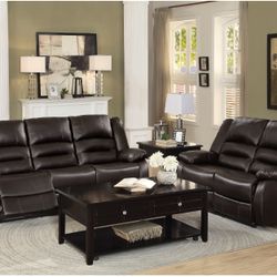 Jarita 2 Piece Sofa And LoveSeat Recline Set