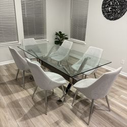 Dining Table With 6 Chairs