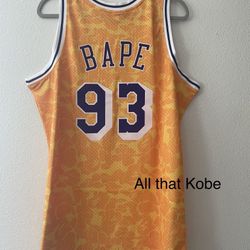 Lakers Jersey NBA X BAPE