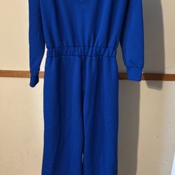 Blue Jumpsuit