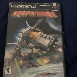 Defender. Ps2 Game