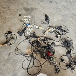 Astorted Various cables including USB , Ethernet. And adopters