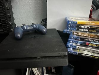 PS4 slim and controller