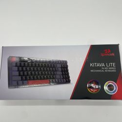 Redragon KITAVA LITE K636GLR-R Wired gaming mechanical keyboard *BRAND NEW*