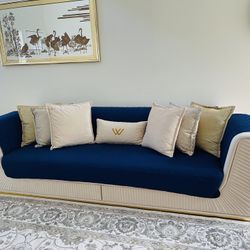 Two Loveseat Covers And One Cover For Chair 