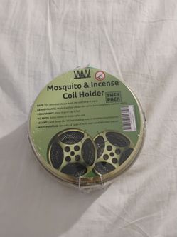 W&W Mosquito & Incense Coil Holder Twin Pack