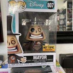 Nightmare Before Christmas Mayor Funko Pop 