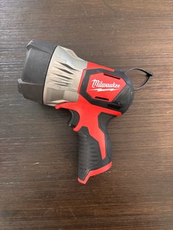 Milwaukee cordless LED light.  Tool only no battery