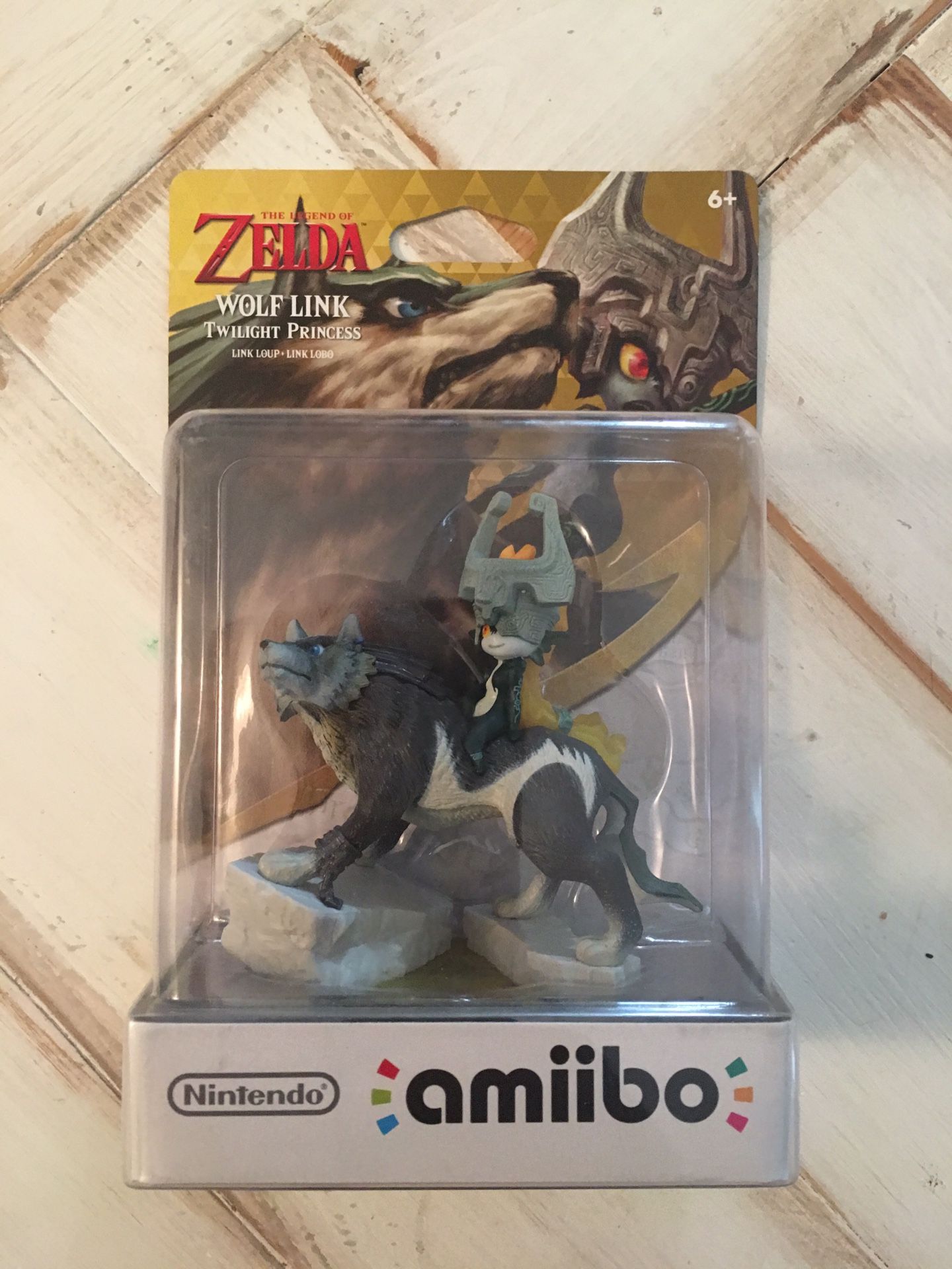 Nintendo Amiibo - Wolf Link - Legend of Zelda: Twilight Princess - Switch Wii U 3DS