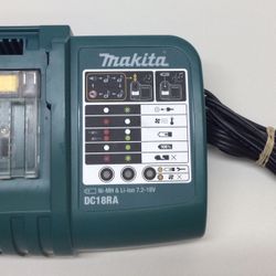 18v Makita DC18RA Rapid-Optimimum Battery Charger 