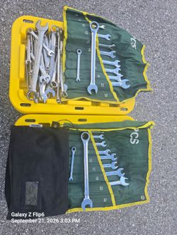 (3) sets Craftsman rachet and combination wrenches