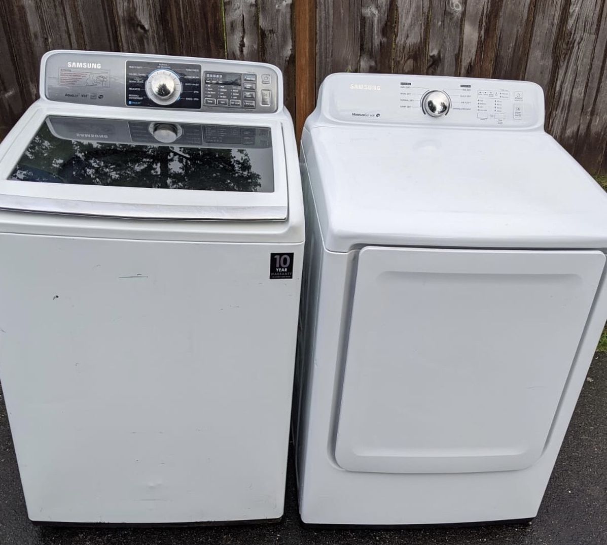 Samsung Washer Dryer Set Electric